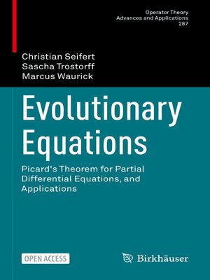 Evolutionary Equations - ebook